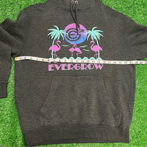 Lane Seven Evergrow Grey Hoodie Size Medium - Picture 9 of 9
